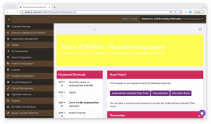 City Winery Staging Site Homepage