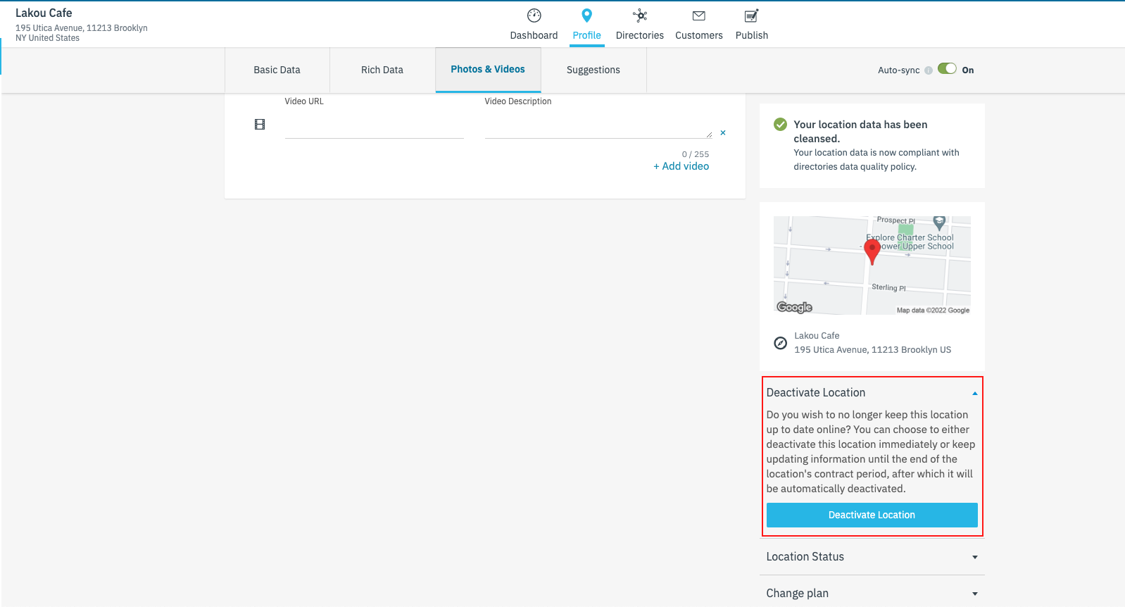 Cancel Moz Local on Renewal